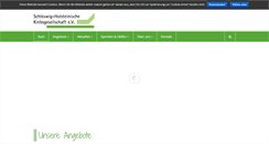 Desktop Screenshot of krebsgesellschaft-sh.de